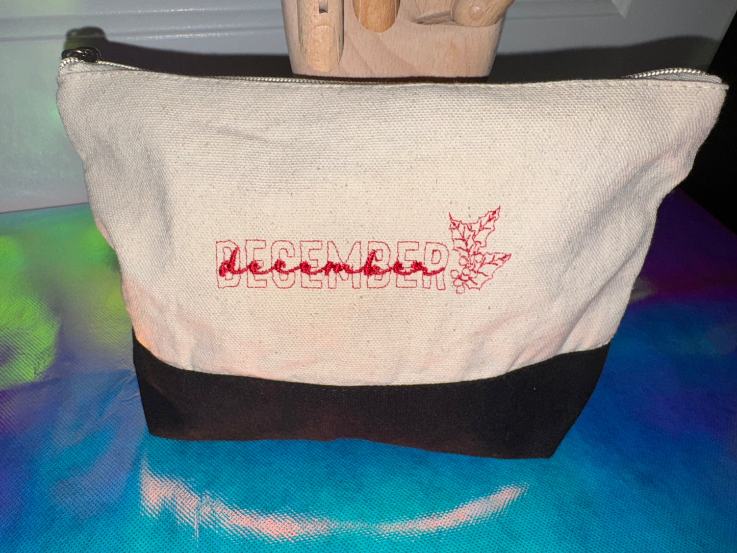 Canvas Zippered Bag