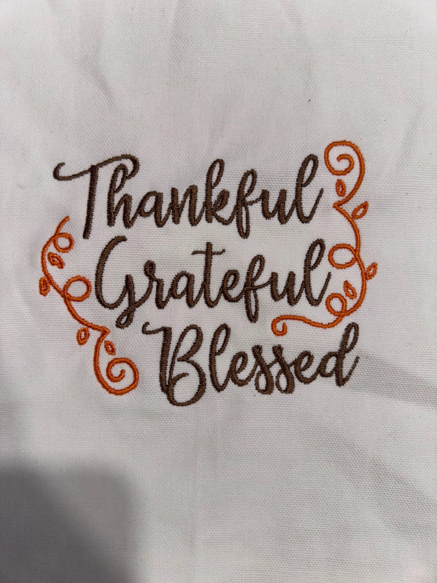 Embroidered Canvas Tote