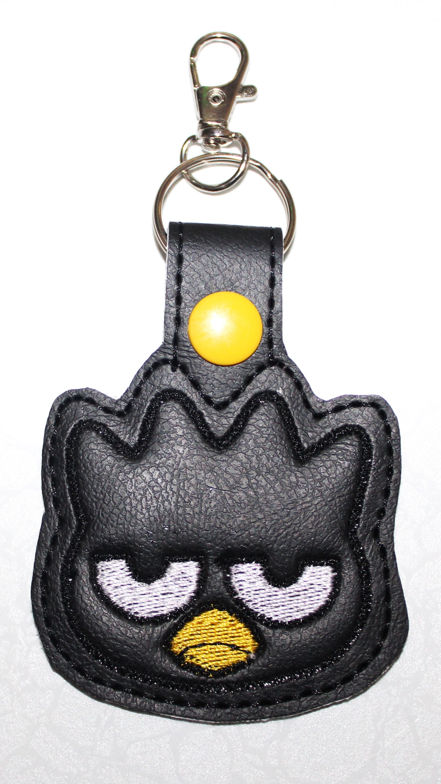 Faux Leather Keychain | Key Fob - Great As Gift for Friends, Bag or Backpack Accessories for Back to School, Car Key Accessories