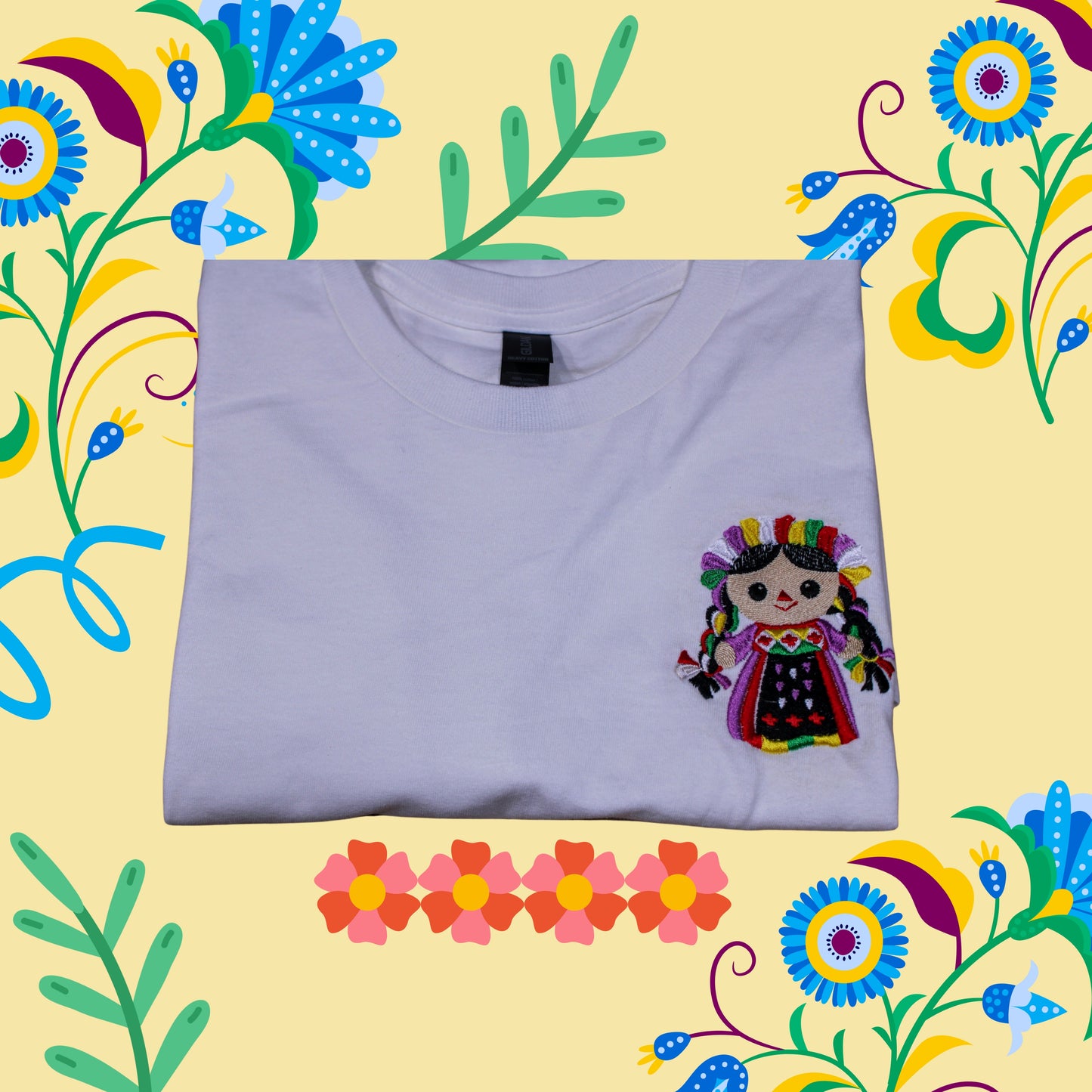 Embroidered Mexican Rag Doll